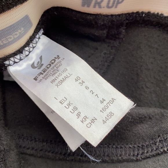 FREDDY XS velvet leggings GUC - Picture 2 of 3